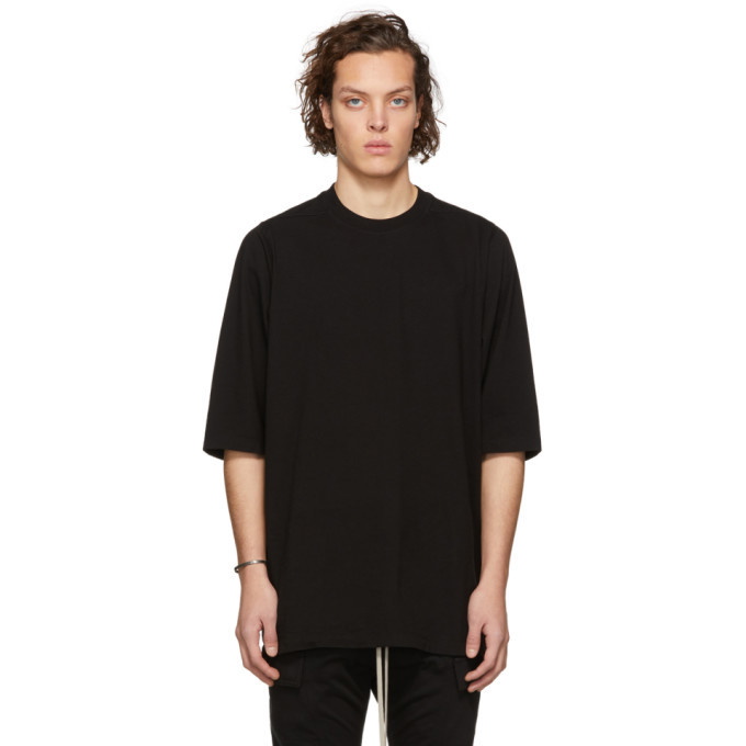 Photo: Rick Owens Black Crewneck T-Shirt