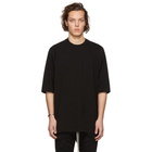 Rick Owens Black Crewneck T-Shirt