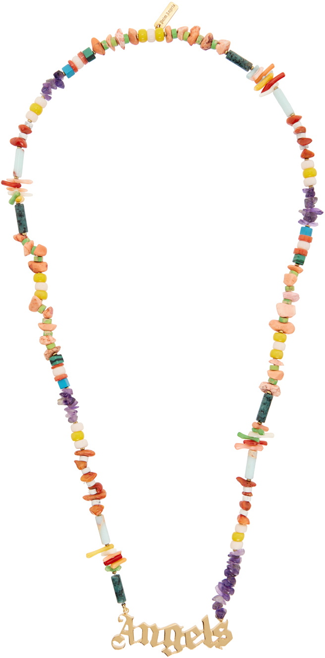 Photo: Palm Angels Multicolor Angels Beads Necklace