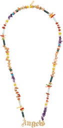 Palm Angels Multicolor Angels Beads Necklace