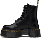 Dr. Martens Black Jadon Boot Smooth Leather Platform Boots