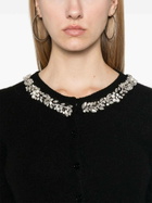 ERMANNO - Wool Blend Embroidered Cardigan