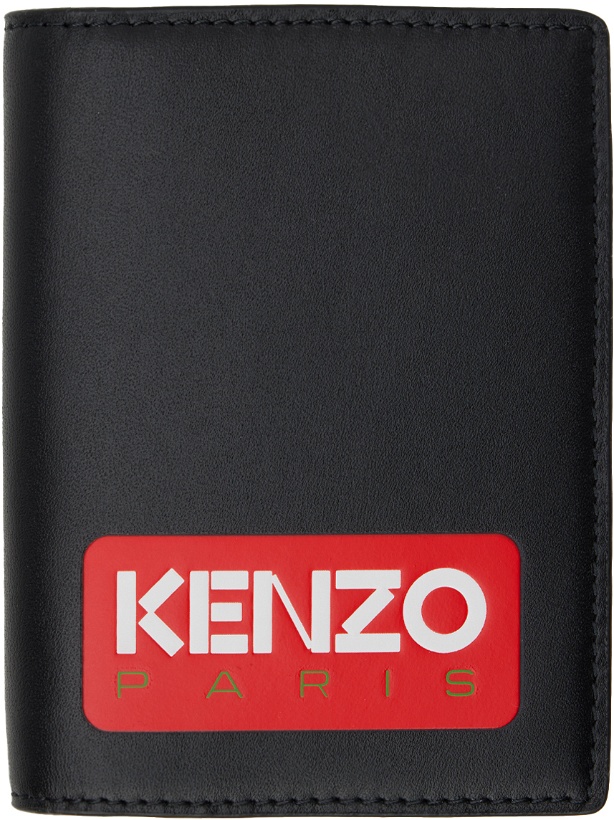 Photo: Kenzo Black Kenzo Paris Vertical Wallet