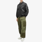 Comme des Garçons Homme Men's Triple Layers Bomber Jacket in Black