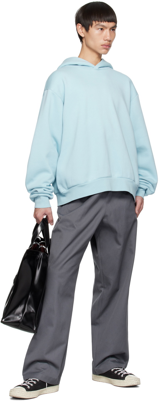 Acne studios hoodie outlet blue