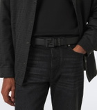 Fendi FF Zucca reversible leather belt