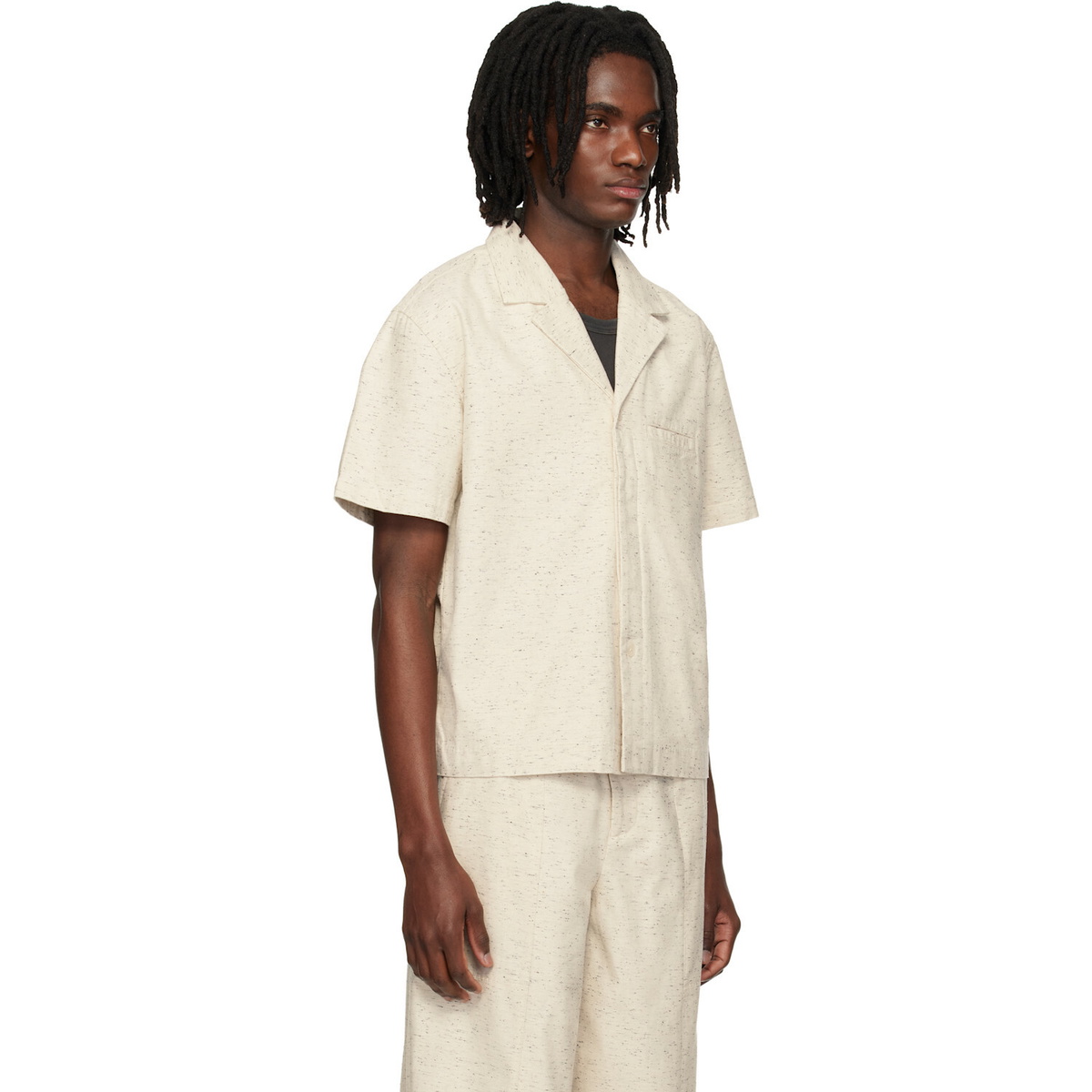Entire Studios Off-White Strand Shirt