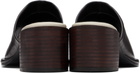 BY FAR Brown Francisco Lamb Nappa Leather Heeled Sandals
