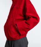 Róhe Oversized suede jacket