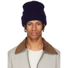 Acne Studios Indigo Wool and Cashmere Beanie