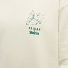 Taikan Men's by Storm Crew Sweat in Foam Cream