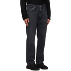 Citizens of Humanity Black Elijah Straight Archive Jeans