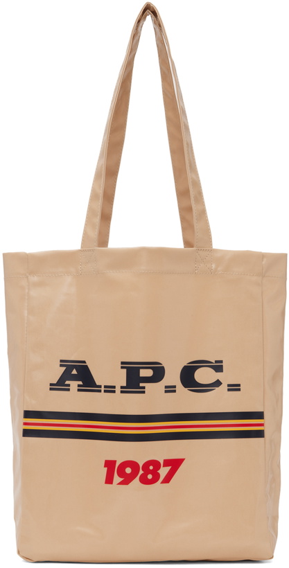 Photo: A.P.C. Taupe Lou Tote