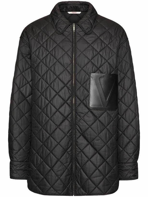 Photo: VALENTINO - Quilted Shirt Jacket