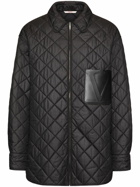 VALENTINO - Quilted Shirt Jacket