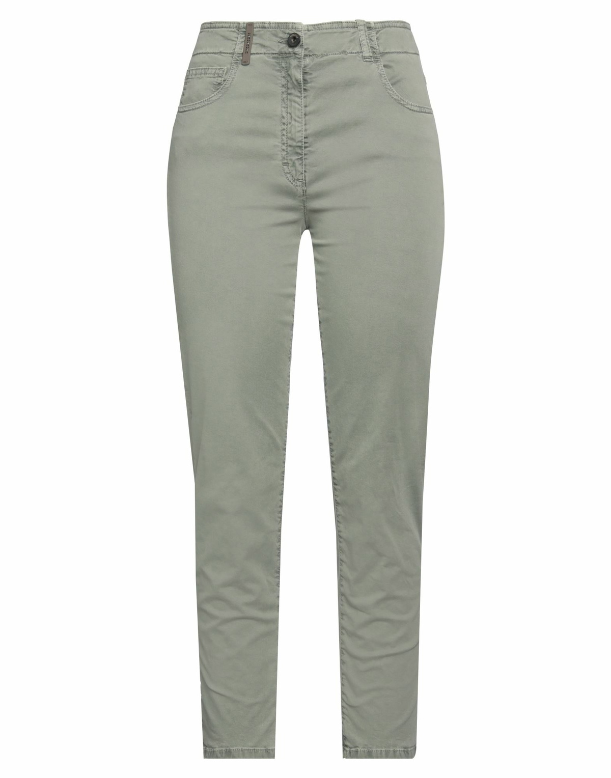 Peserico Womens Pants Military in Green