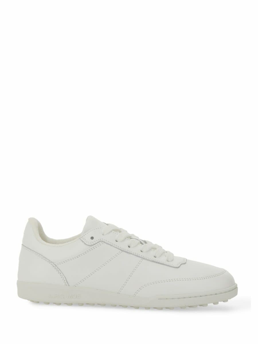 【関税&送料込】A.P.C. Two-Tone Synthetic Leather Plain Snea A.P.C. Two-tone Synthetic Leather Plain Sneakers | italist