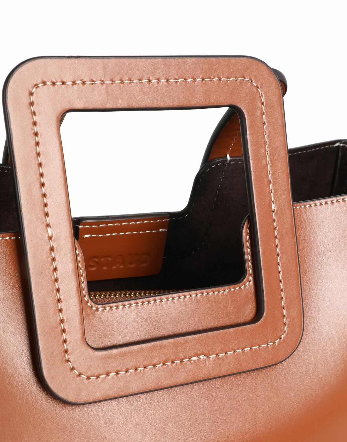 Staud Womens Handbag Tan