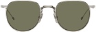 Thom Browne Silver TB125 Sunglasses