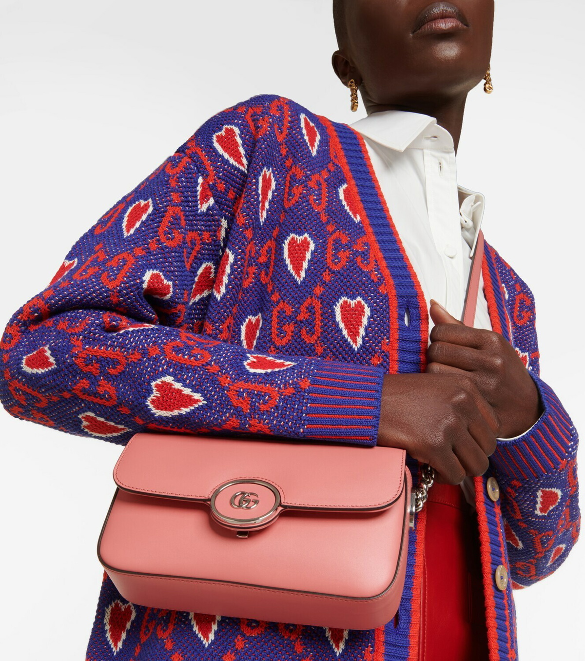 Gucci Petite GG Mini leather shoulder bag Gucci
