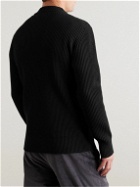 S.N.S Herning - Fender Ribbed Wool Sweater - Black