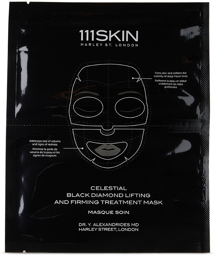 Photo: 111 Skin Celestial Black Diamond Lifting And Firming Treatment Mask – Fragrance-Free, 31 mL