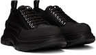 Alexander McQueen Black Tread Slick Sneakers