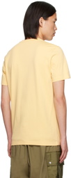 Moncler Yellow Flocked T-Shirt