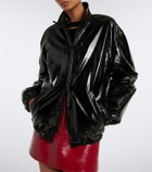 Courrèges Vinyl blouson jacket