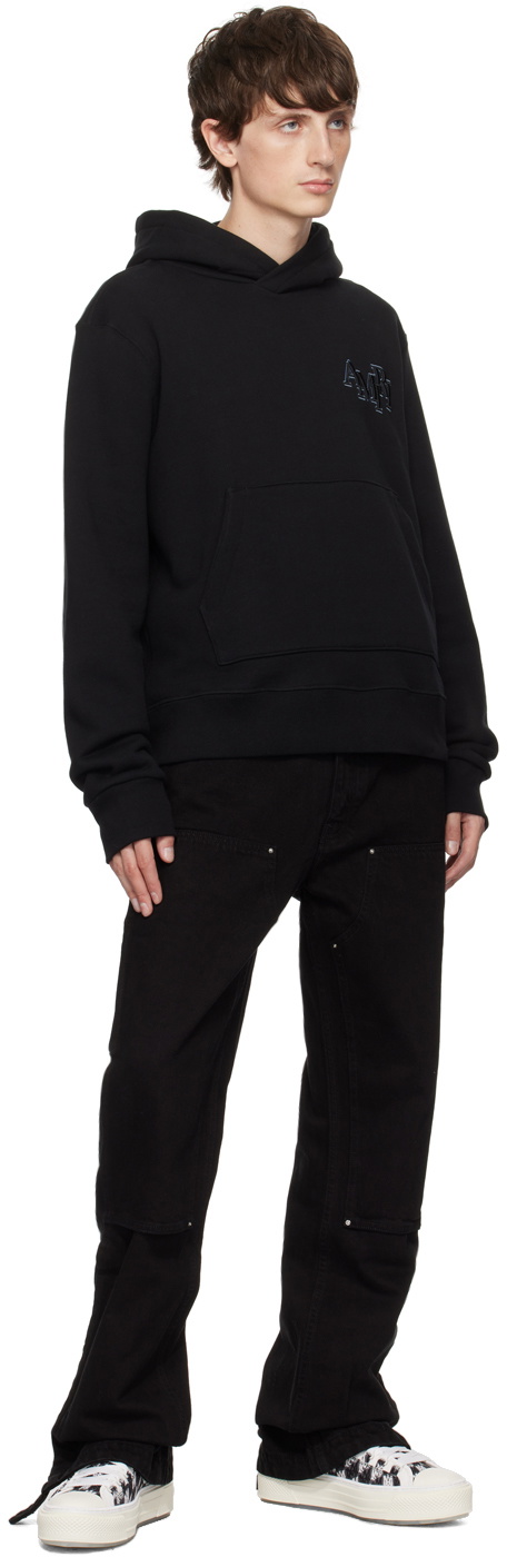 【関税込み】AMIRI レッド 'AMIRI' Staggered フーディ レッド（赤）系 AMIRI(アミリ) パーカー・フーディ(メンズ