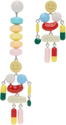 Marc Jacobs Heaven Multicolor Mismatched Vitamin Earrings