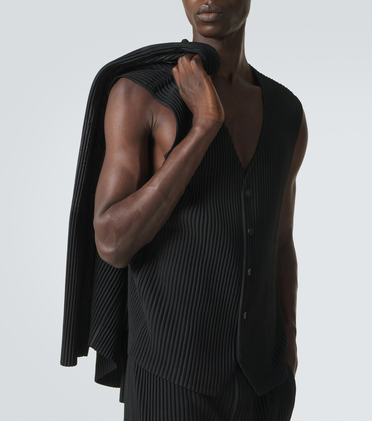 Homme Plissé Issey Miyake Basics pleated vest