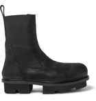 Rick Owens - Bozo Megatooth Full-Grain Leather Chelsea Boots - Black