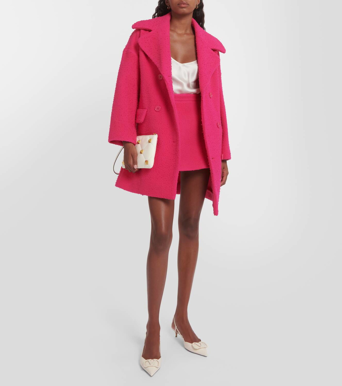 REDValentino Virgin wool miniskirt