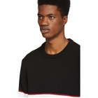 Givenchy Black Reverse Logo Sweater