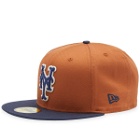 New Era NY Mets Boucle 59Fifty Cap in Orange