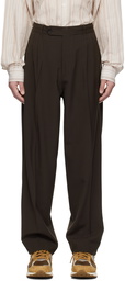 mfpen Brown Classic Trousers