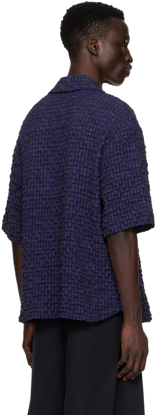 pet-tree-kor SSENSE Exclusive Blue Lucerne Shirt