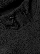 Nike - Sportswear Sport Essentials Logo-Embroidered Fleece Hoodie - Black