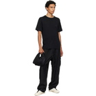 Y-3 Black Crescent Bag