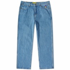 Butter Goods Men's Wizard Denim Jean in Washed Indigo