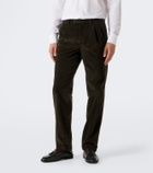 Rubinacci Modluca cotton corduroy straight pants