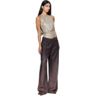 Diesel Brown Relaxed Low Waist 1996 D-Sire Jeans