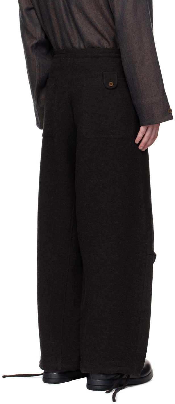 Aviva Jifei Xue Black Parachute Trousers