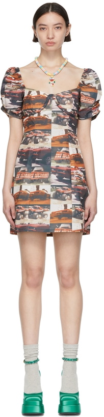 Photo: Marc Jacobs Heaven Red Polyester Mini Dress