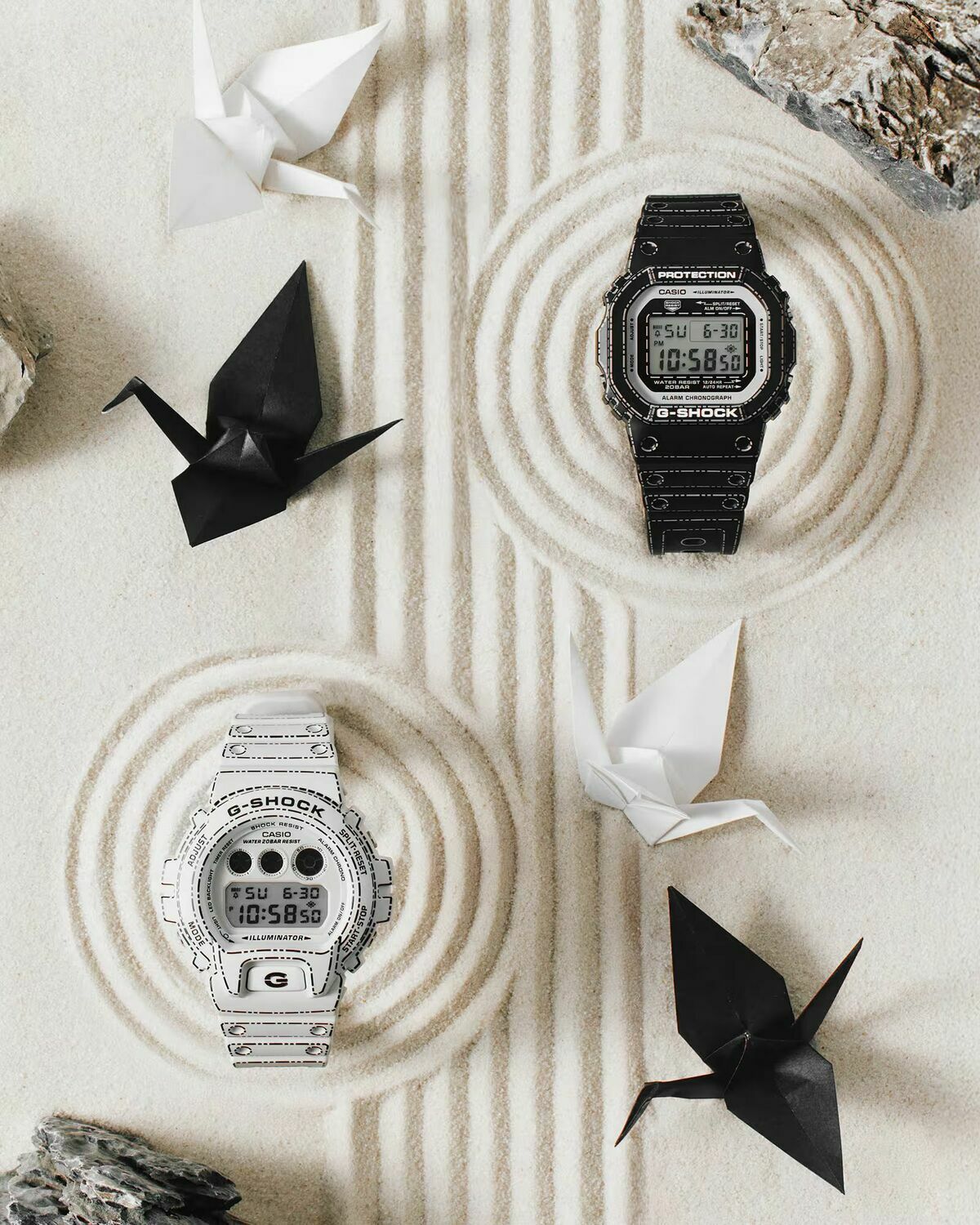 G-SHOCK DW-6900RGM-5ER White Mens Watch