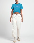 Shoe Womens T-shirt Azure