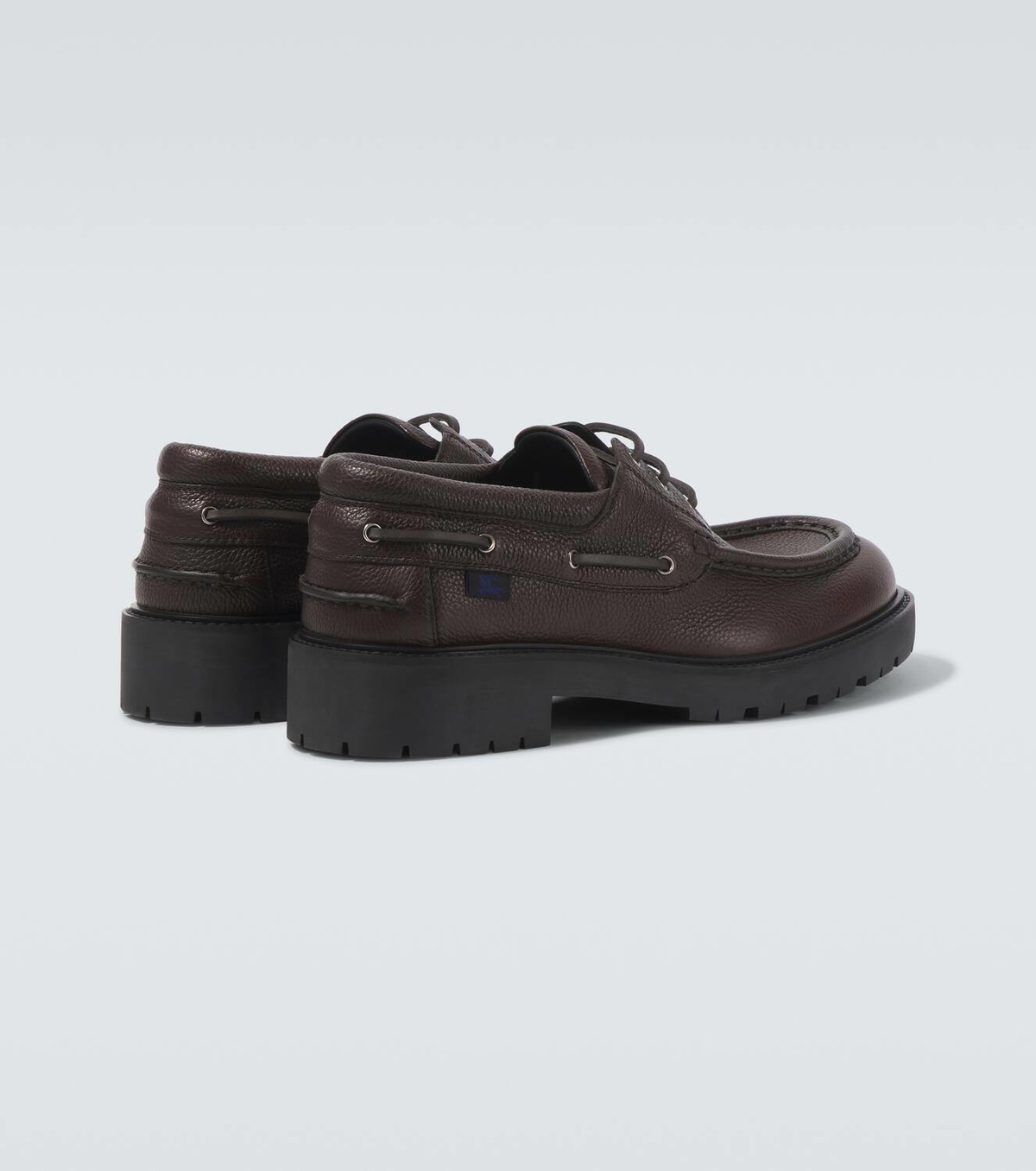 Burberry Leather boat shoes