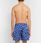 Polo Ralph Lauren - Printed Mid-Length Swim Shorts - Men - Blue