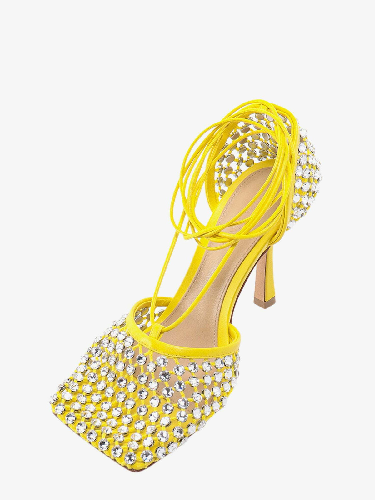 Bottega Veneta Sparkle Stretch Yellow Womens Bottega Veneta